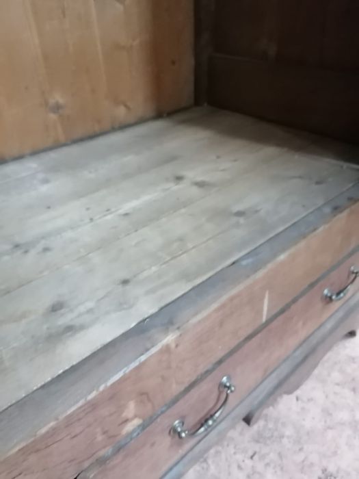 Duża stara szafa sieniowa Francja //