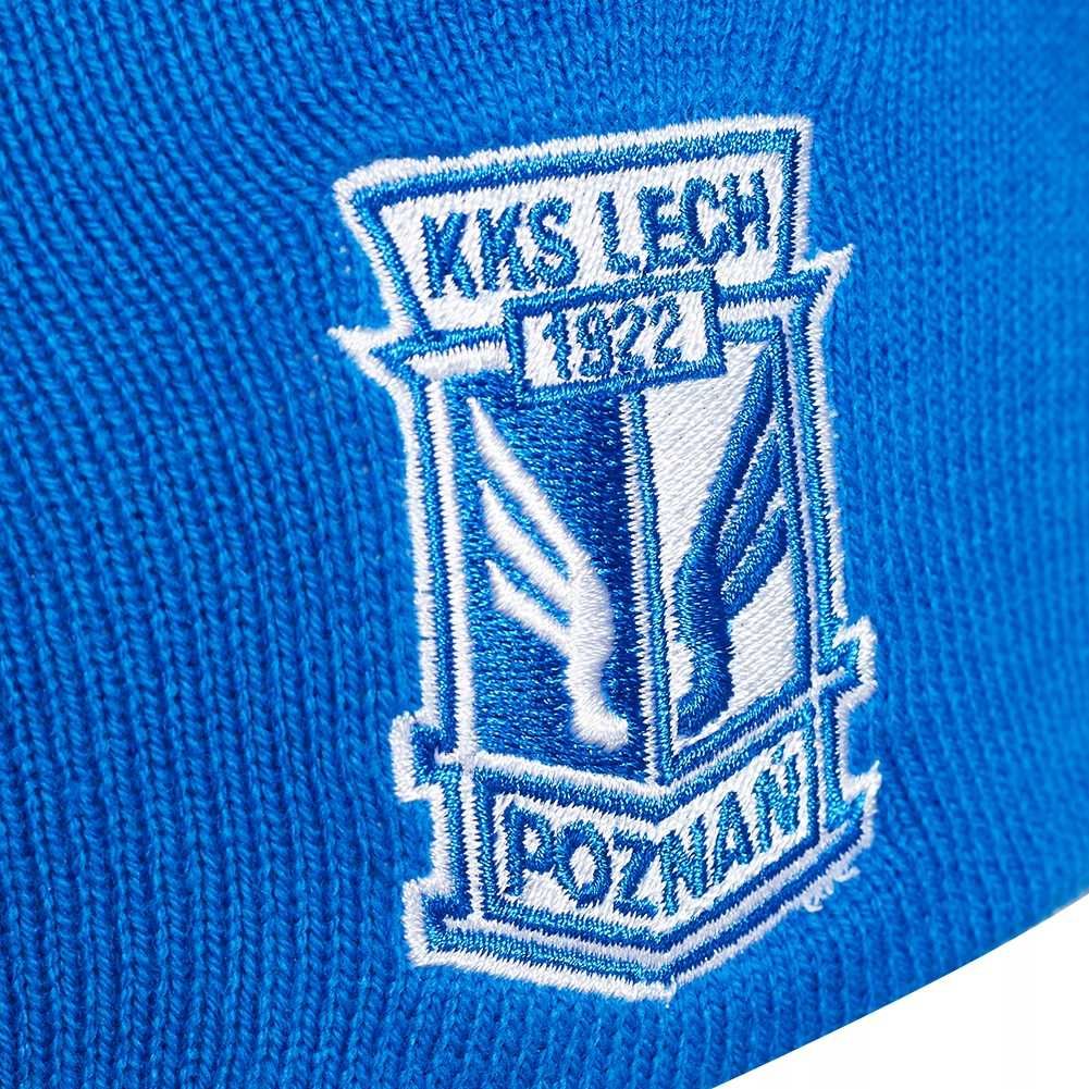 Niebieska czapka beanie PUMA LECH POZNAŃ kibicowska DOROŚLI