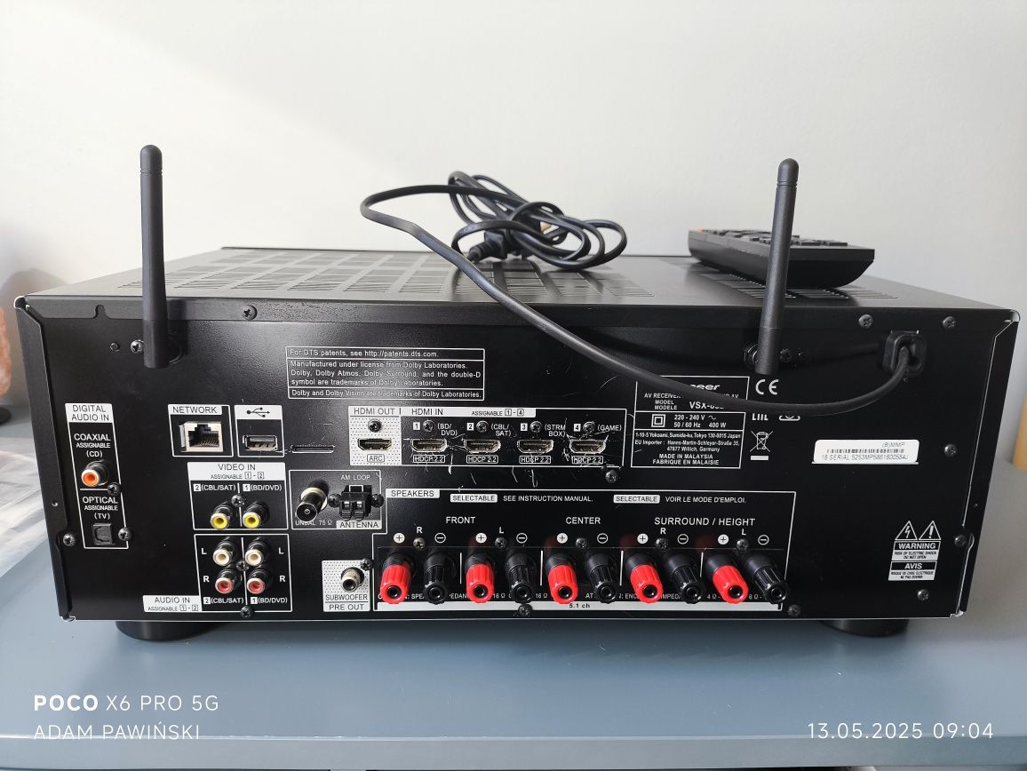 Pioneer VSX-832 Amplituner kina domowego