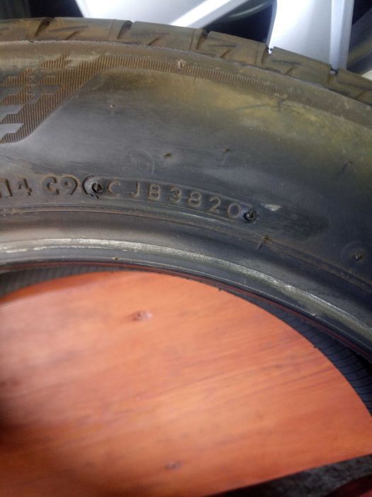 Opony letnie 4x 215/55R18 Bridgestone rok 2020 #E014