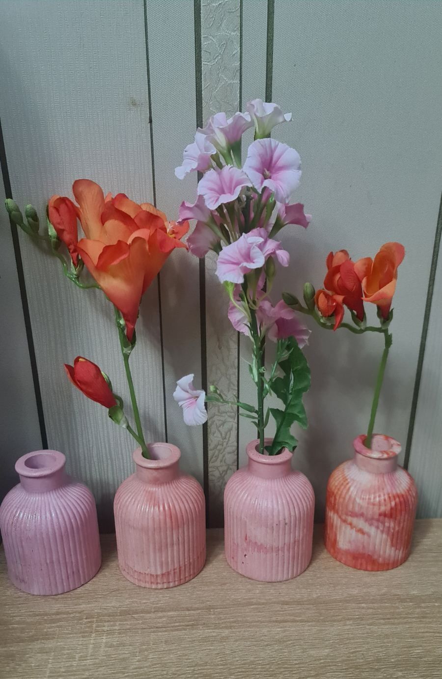 Гіпсова ваза  для квітів