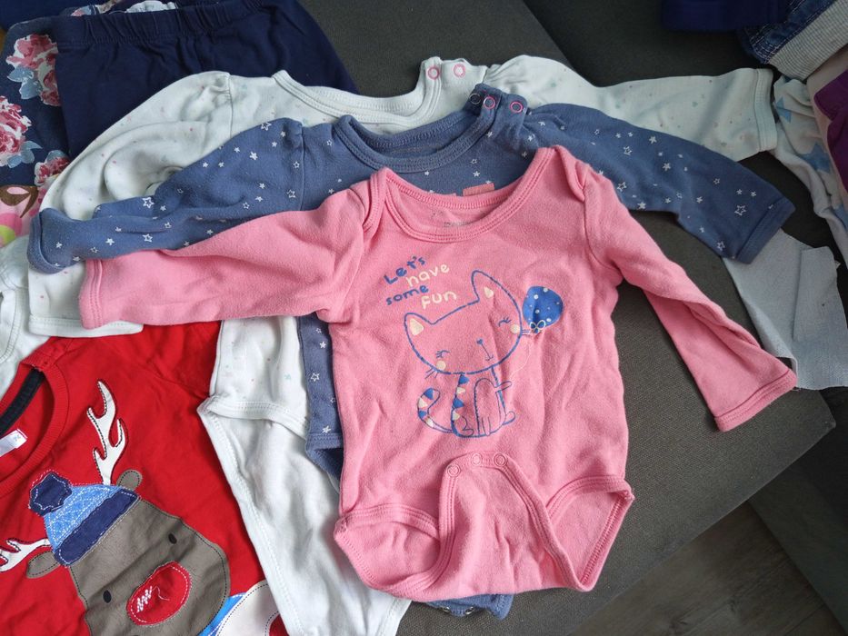 Duża paka ubranek dla dziewczynki - rozm. 74