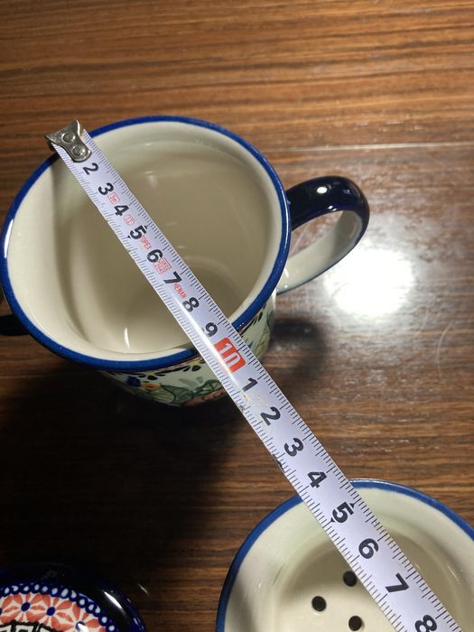 Kubek, pojemnik do herbaty unikat Bolesławiec