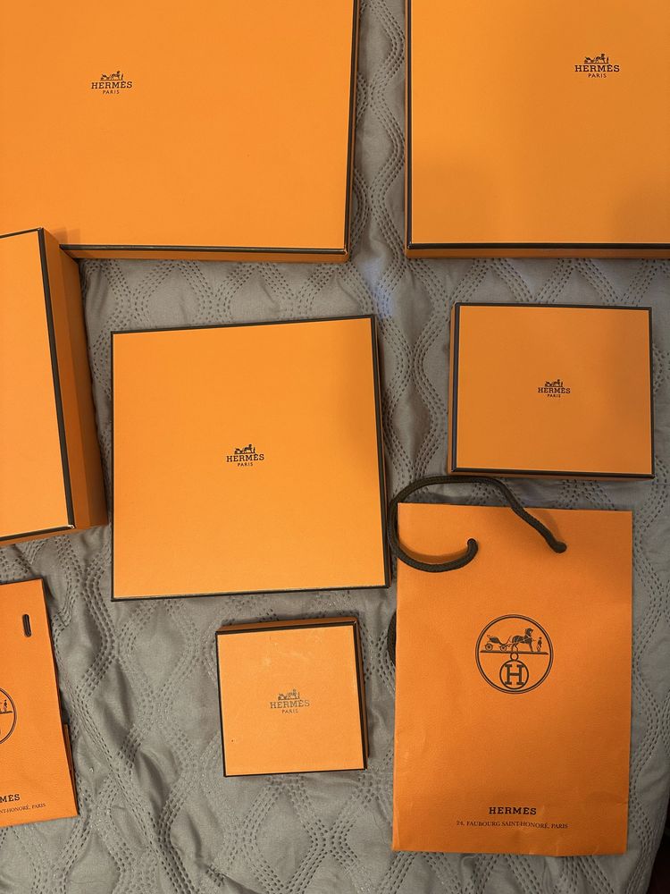 Torby i pudelka hermes