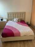 Cama casal estofada