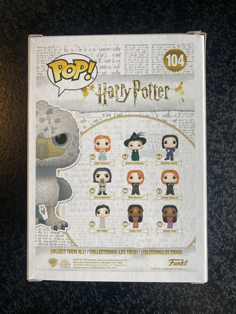 Buckbeak Funko Pop #104 Harry Potter Flocked
