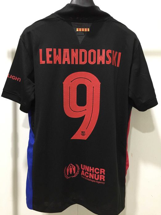 Koszulka Nike FC Barcelona 24/25 No.9 Lewandowski (Wyjazdowa) R.XL