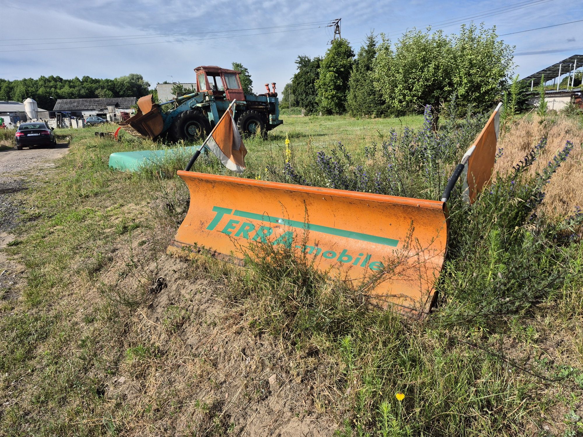 Multicar M 26 wywrotka pług