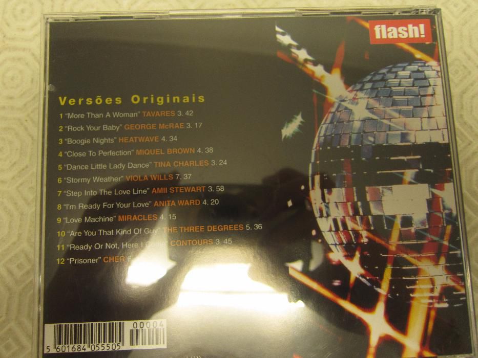 CD Disco Flash O Melhor disco Sound CD 4