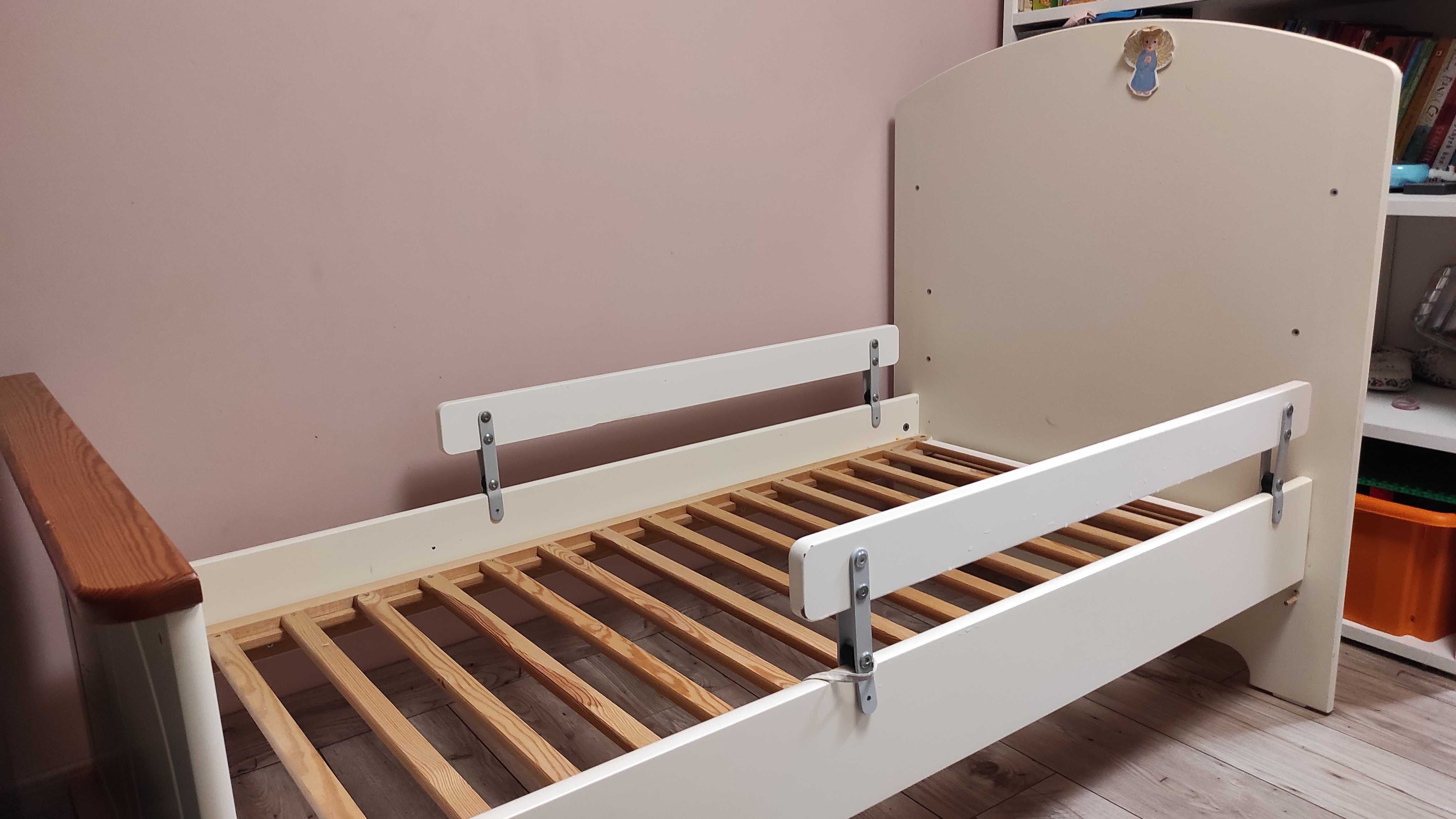 Łóżko Łóżeczko dziecięce VOX 140x70 kremowo-sosnowe