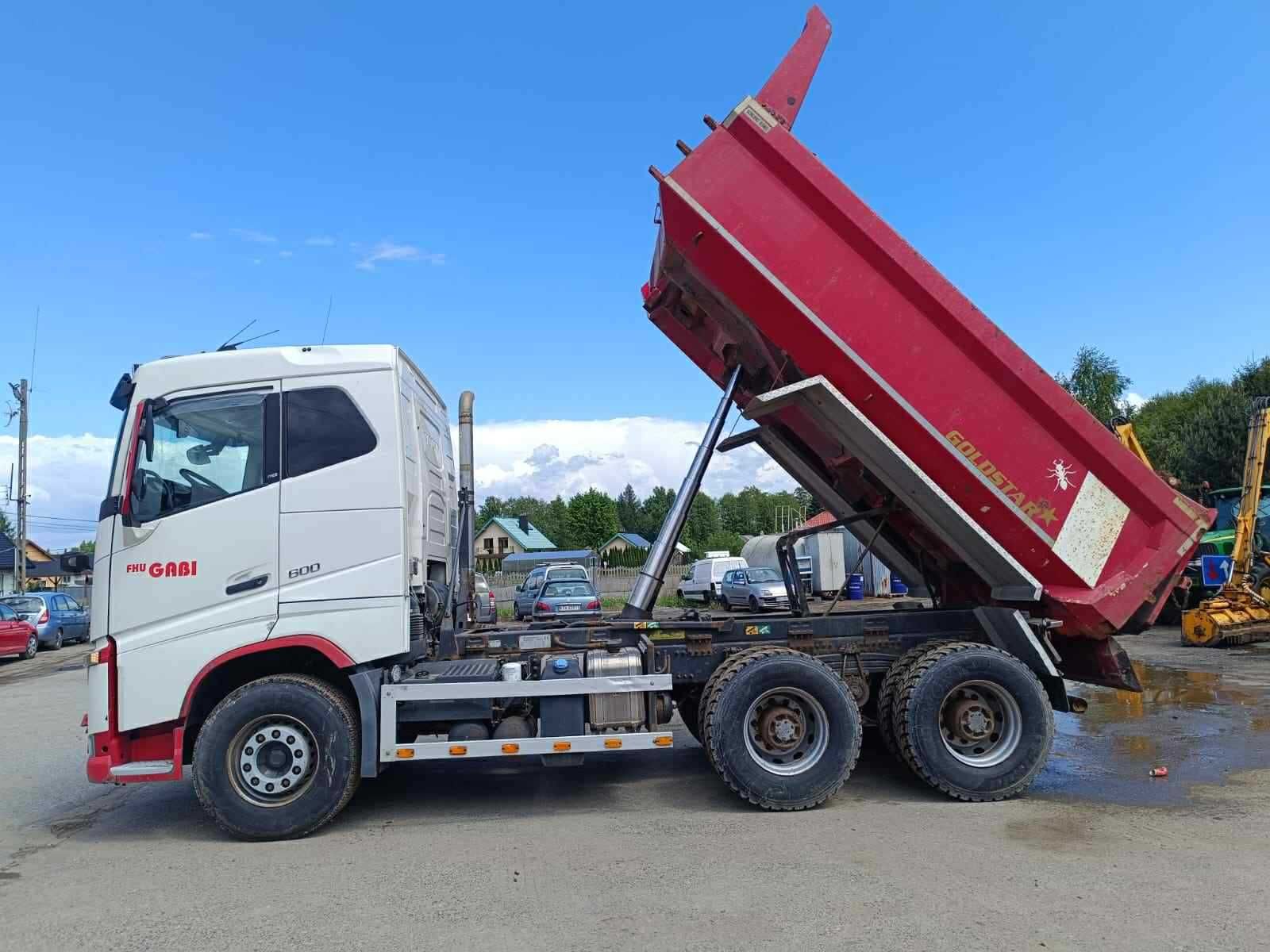 VOLVO 6X4 Wywrotka skandynawska Zarejestrowane jako SPECJALNE