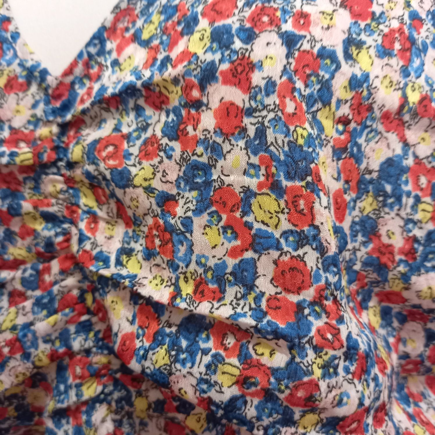 Bluzka damska w kwiatki marki H&M 40-42