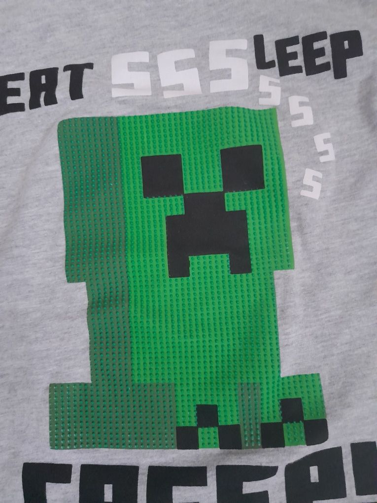 Pijama minecraft rozm 140