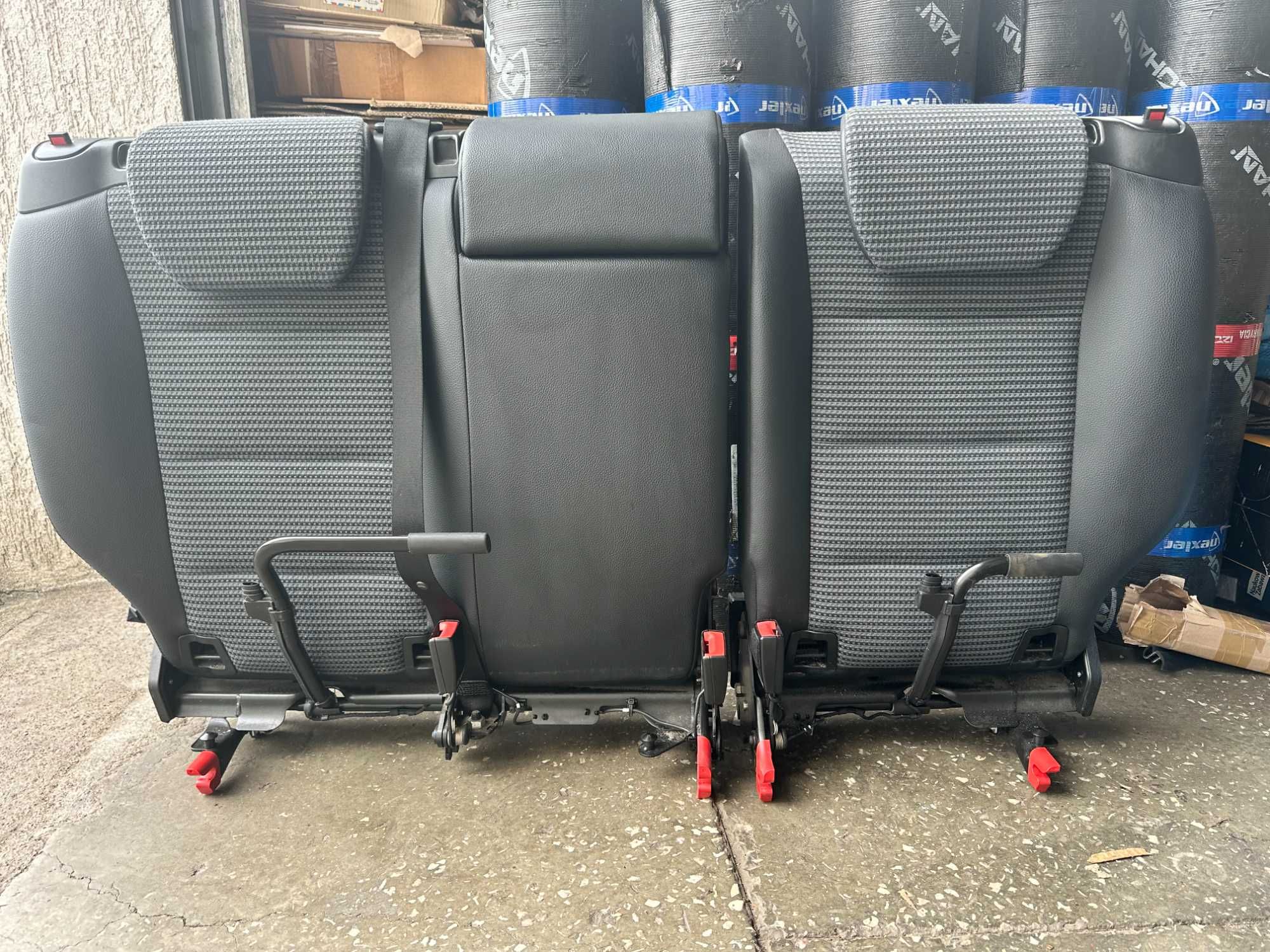 mercedes B klasa W245 A W169 Kanapa tylna oparcie pół skóra z ISOFIX