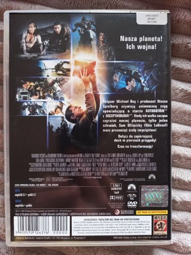 Film DVD "Transformers" Shia Labeouf, Megan Fox