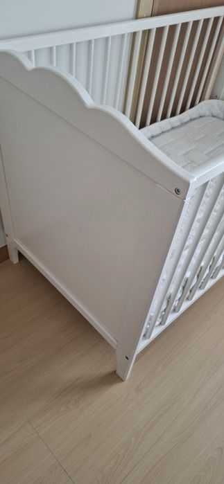 SMÅGÖRA Berço, branco, 60x120 cm IKEA + Colchão