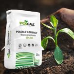 WAPNO GRANULOWANE kredowe nawóz 93-98%CaCO3 POLCALC 25kg trawnik ogród