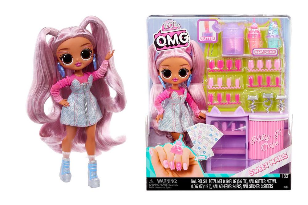 Ляльки LOL OMG, ЛОЛ, серія nails, оригінал