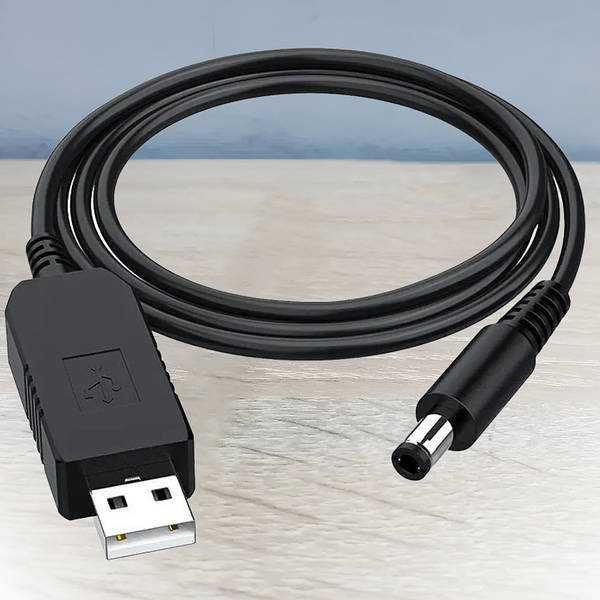 Кабель живлення 12V,  9V  / Шнур для роутера Wifi / USB кабель