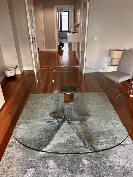 Mesa de vidro para 6 pessoas da B&B Italian