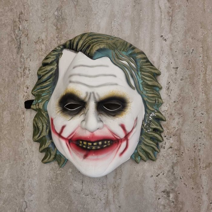 Maska Joker Halloween andrzejki karnawał kostium przebranie