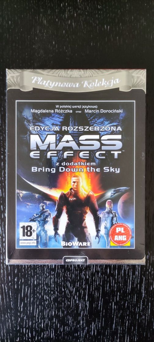 Mass Effect Edycja Rozszerzona Platynowa Kolekcja PC + dodatek