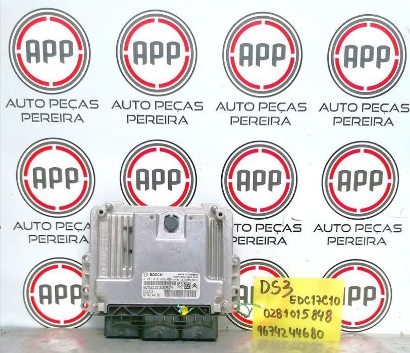 Centralinas PSA 1.6 HDI, EDC17C10, 9674244680, 0281015848, 9807885980, 0281030546, 9675352380 .