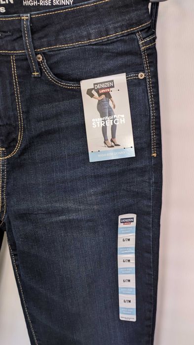Джинси LEVI'S DENIZEN джеггінси high-rise skinny