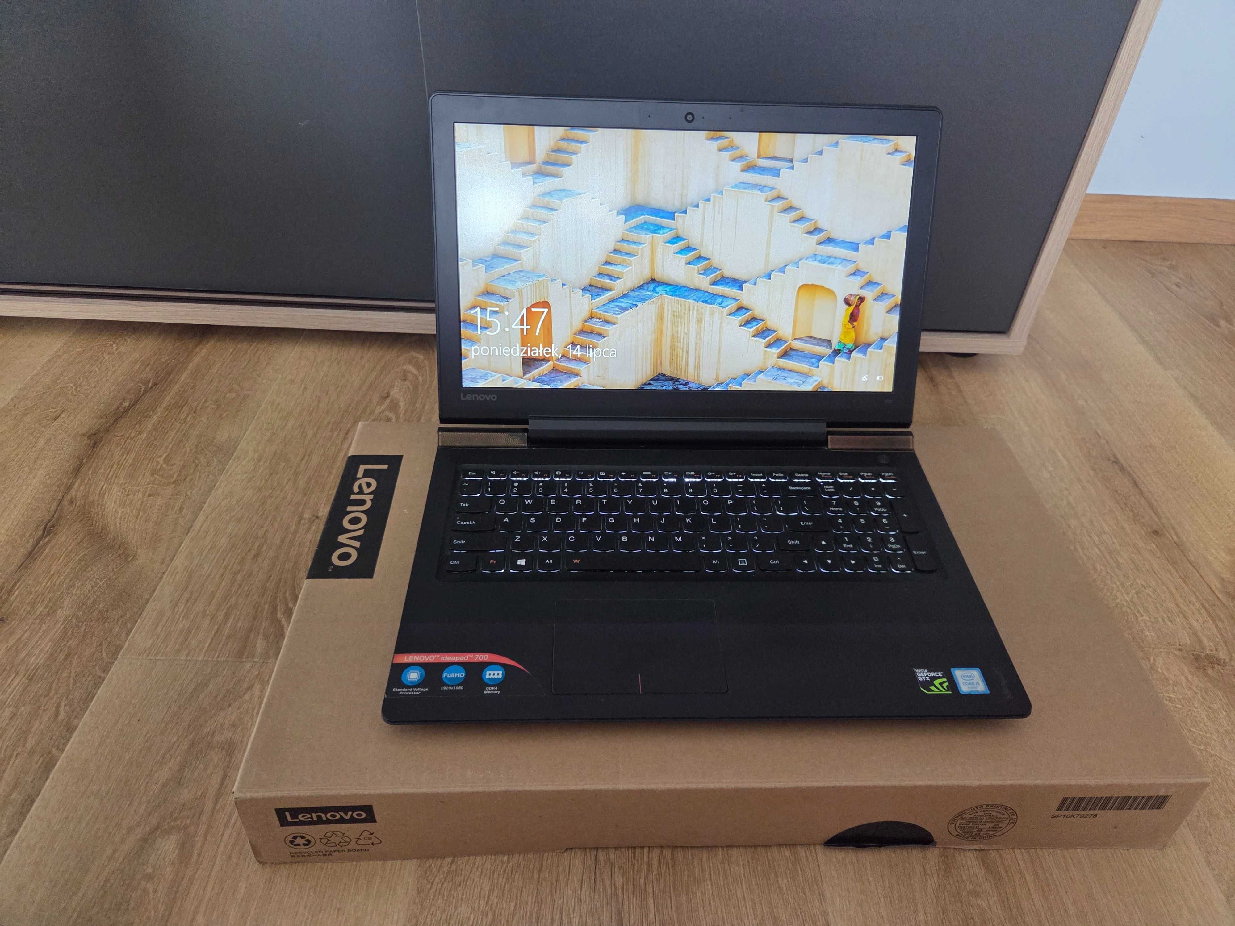 LENOVO 700-15ISK I5-6300HQ/4GB/1TB/GTX 950M-2GB/W10 15.6'' 80RU00GPPB