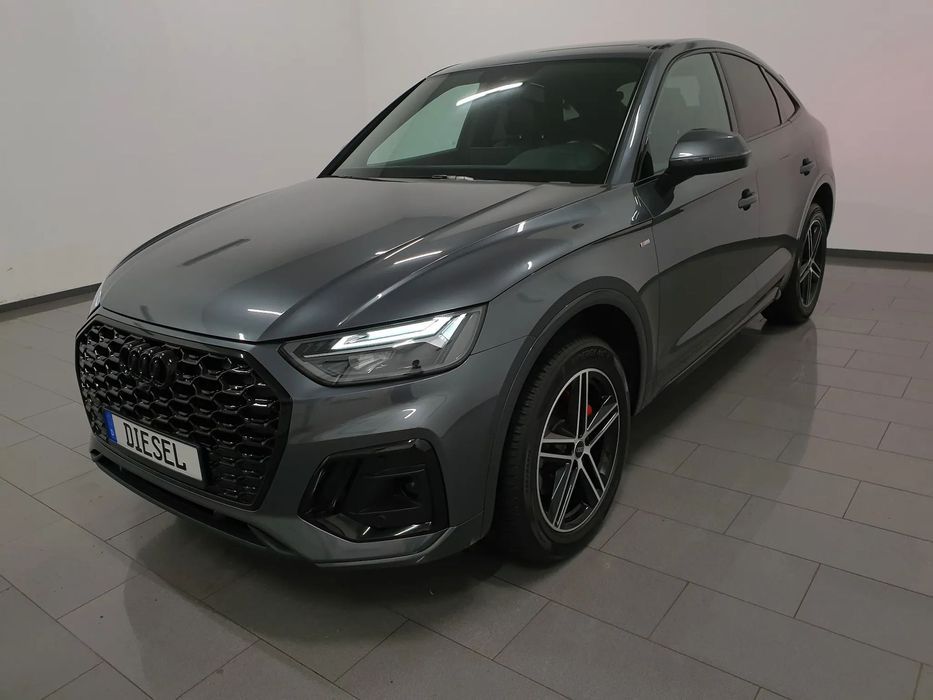 Audi Q5 Sportback FV23% 204KM 4X4 QUATTRO S Line Shadow Line MATRIX LED Navi ACC FULL Gw