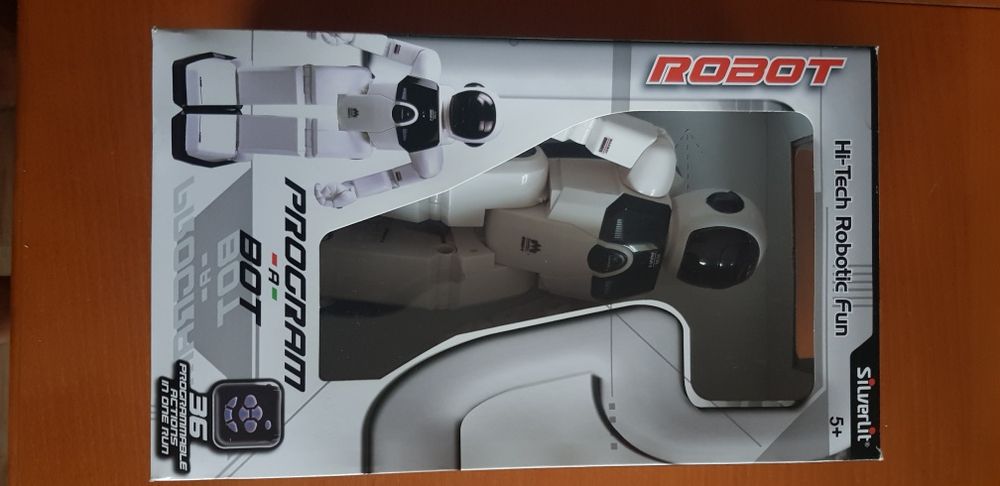 Robot aktywny na baterie firmy silverlit plus 5 lat