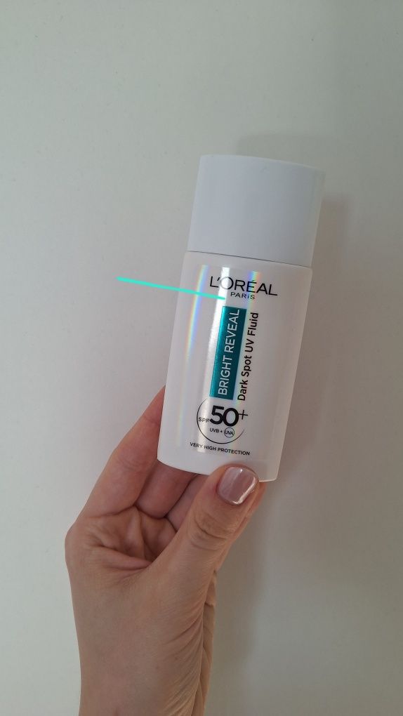 krem SPF 50 LOREAL Bright Reveal na przebarwienia