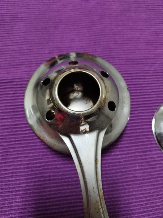 Fondue em ferro preto