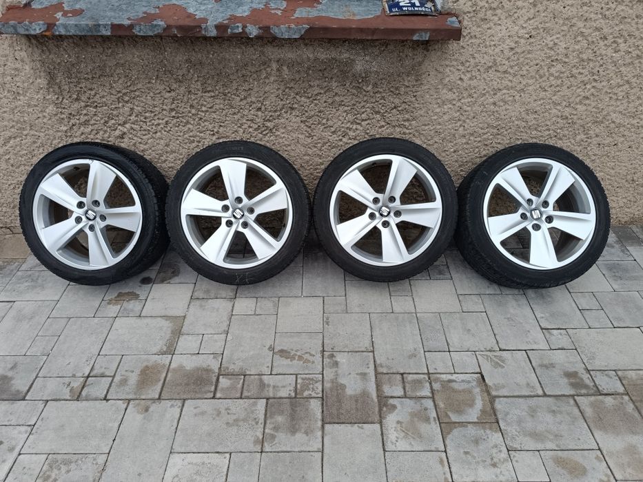 Koła zimowe Seat Leon III 3 FR 17" 5x112 225/45/17 VW AUDI SKODA