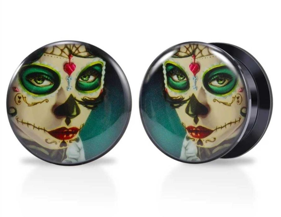 Brincos piercings plugs alargadores expanders tuneis janelas orelha