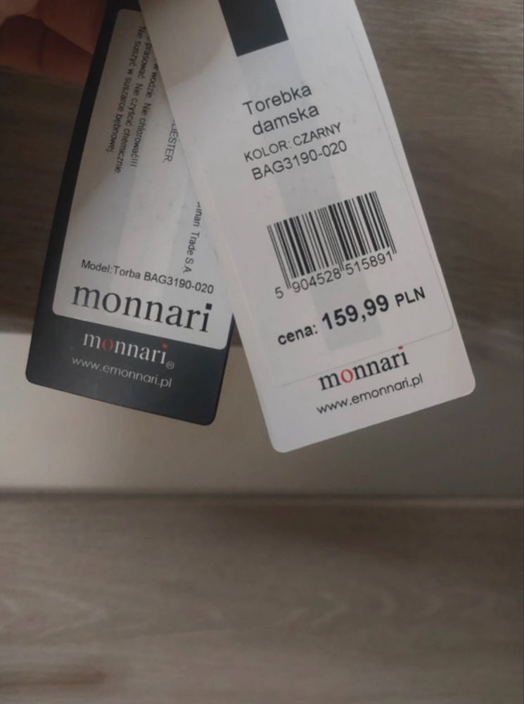 Torebka Monnari nowa z metką