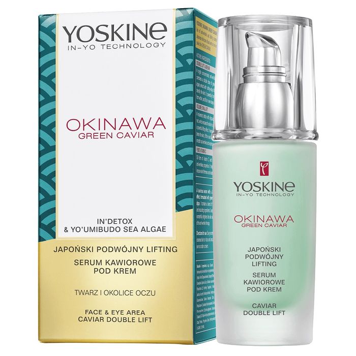 Yoskine Okinawa Green Caviar serum do twarzy z kawiorem 30ml