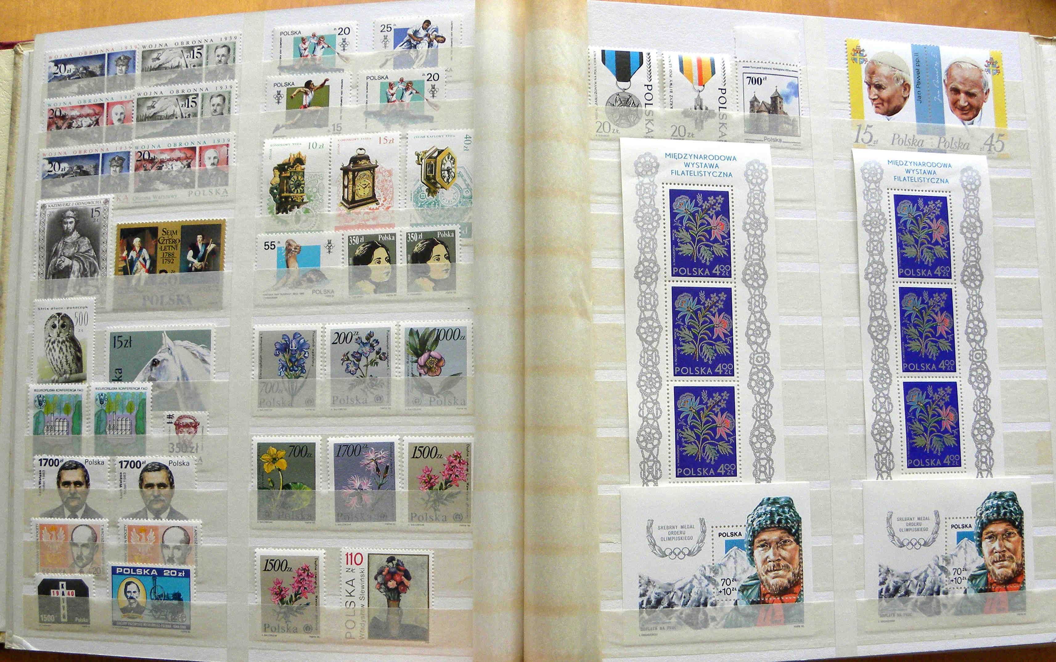 Klaser ze znaczkami, znaczki pocztowe A64