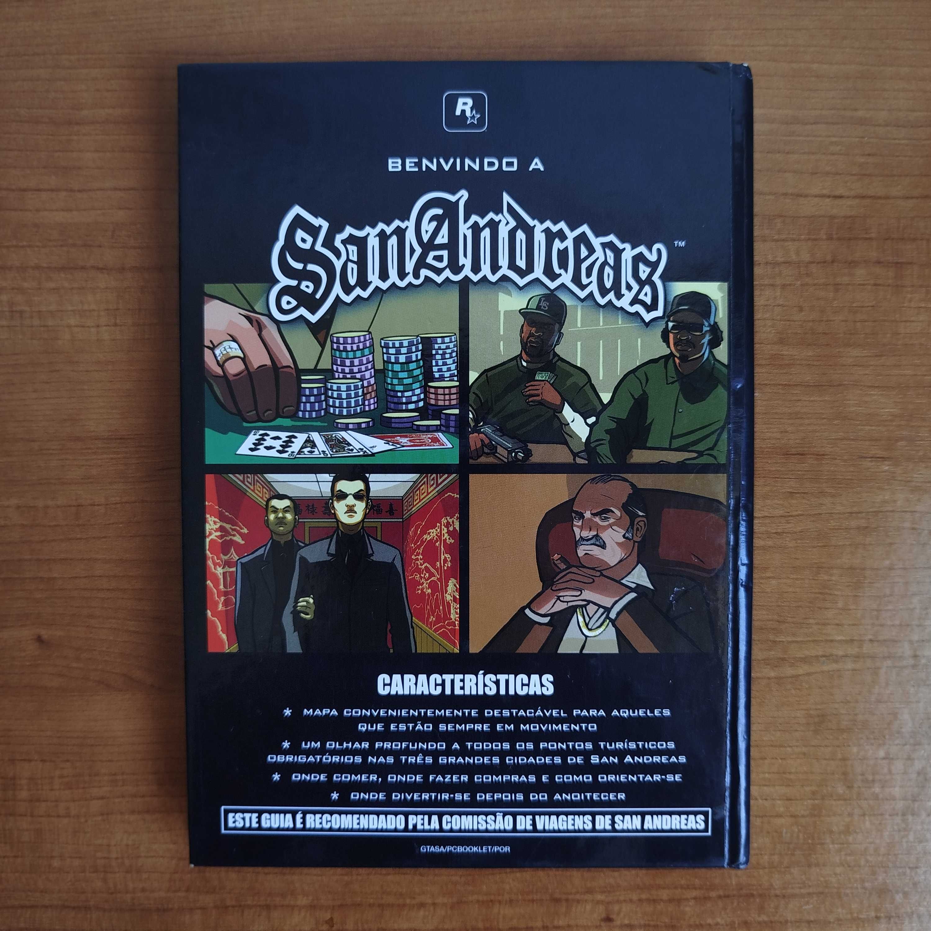 GTA SanAndreas- Guia da Cidade- Livro em Português- Excelente Estado