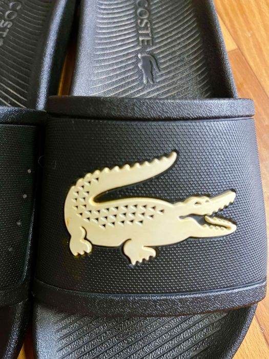 Шльопанці чоловічі Lacostе. Оригінал.