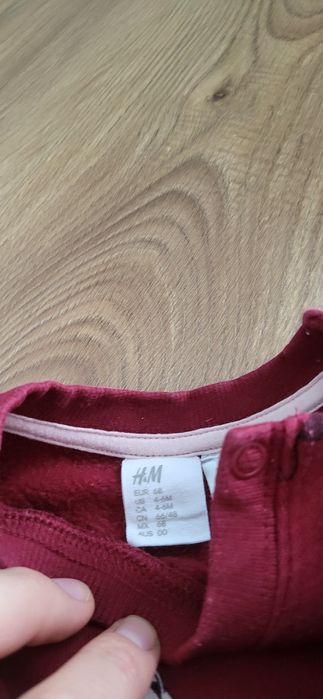 Komplecik bodziak + długie spodenki rozmiar 62