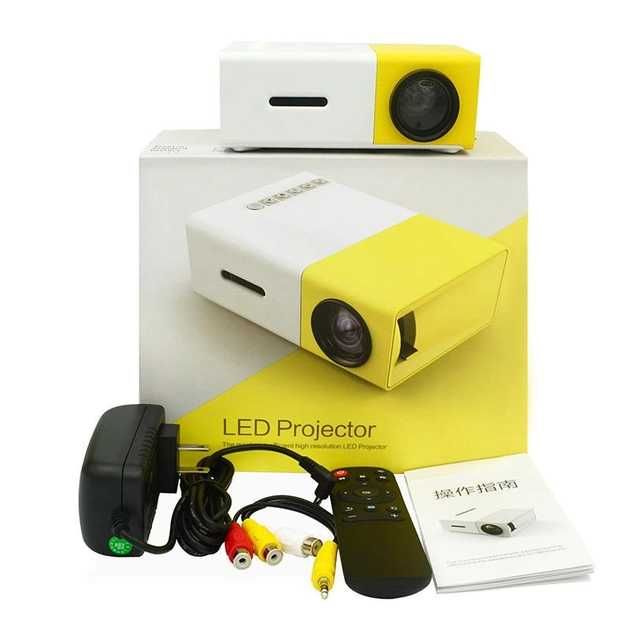 Портативний проектор YG300, міні проектор LED Projector HDMI