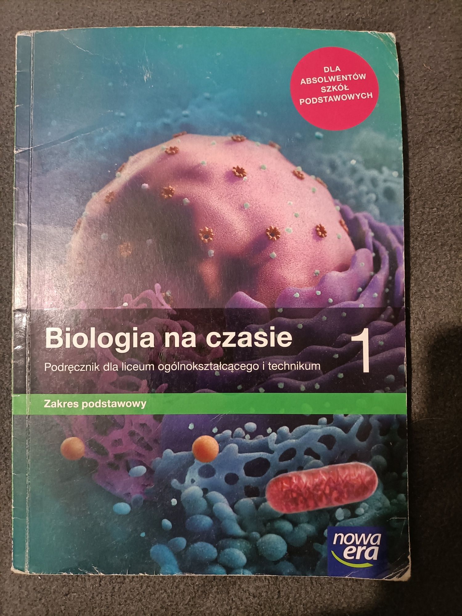 Podręcznik do biologii "Biologia na czasie" dla klas 1. Nowa era