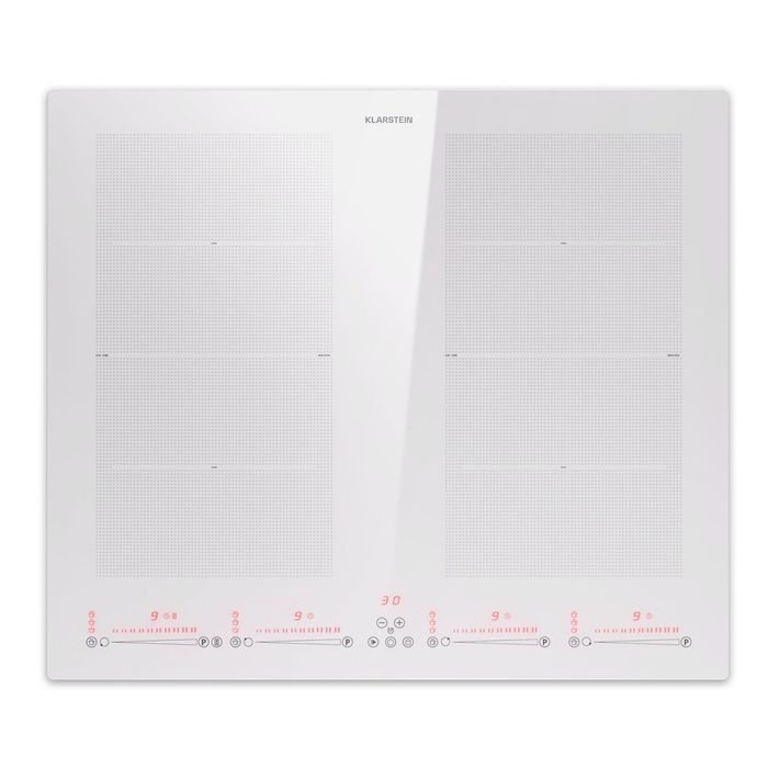 Индукционная плита 60 см  4 зоны Flex 7200W Touch White(Нiмеччина)