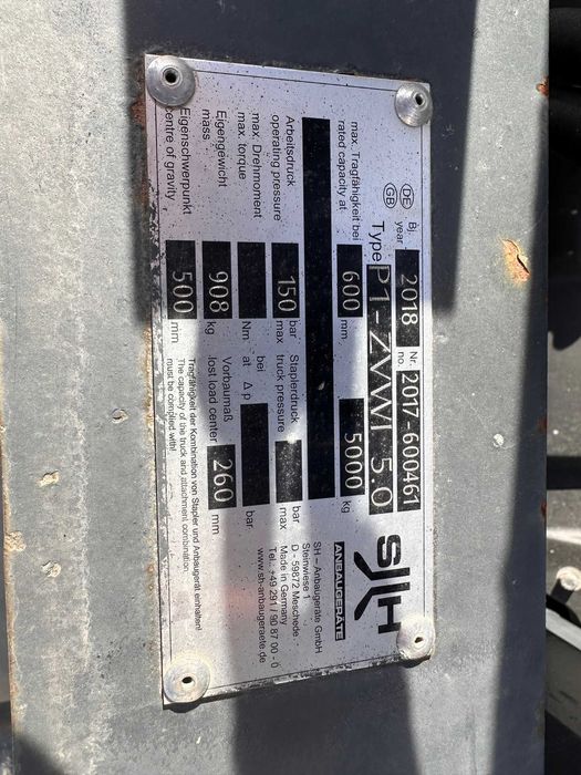 Wózek widłowy LINDE H50D-02/600 EVO