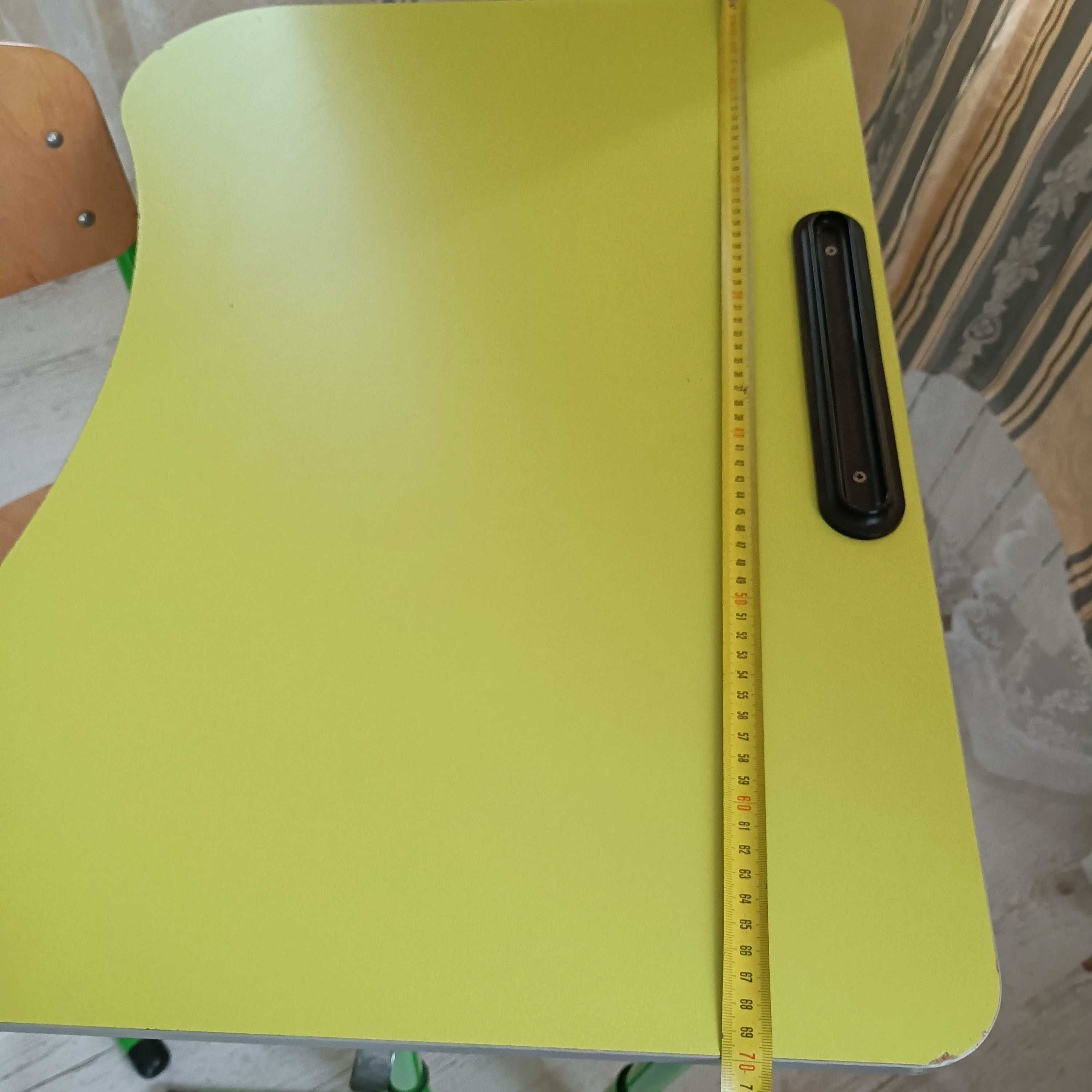 Школьная парта+стул, стол ученический, с регулировкой по высоте
