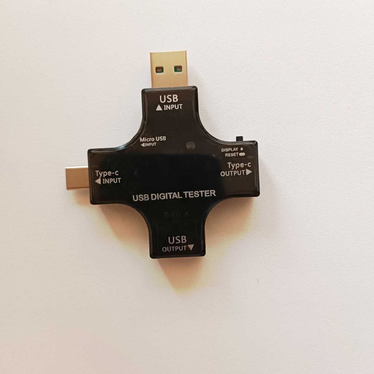 Універсальний багатофункціональний цифровий USB тестер вольтметр J7-C