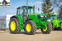 John Deere 6150 M - 2015 ROK - 7529 h - POWERQUAD - ORYGINALNE OPONY