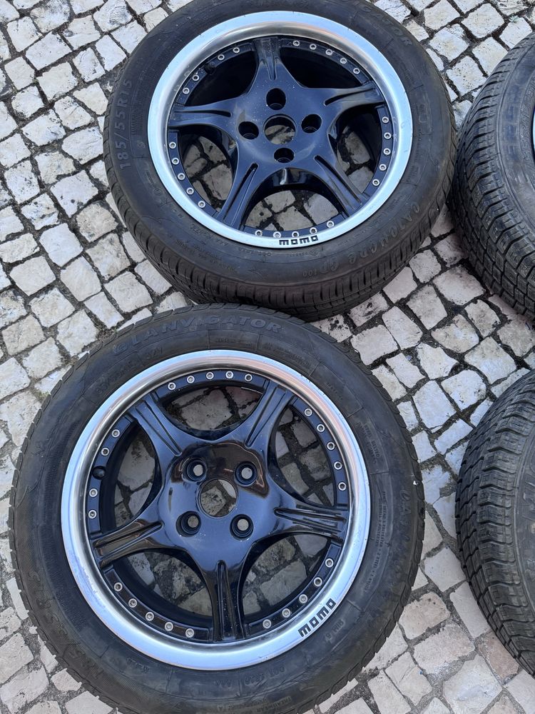 Jantes Momo Pneu 185/55 R15