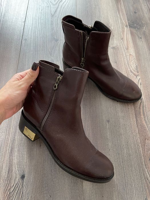 Зимові жіночі шкіряні черевики